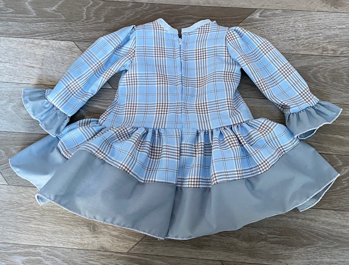 Blue Frill Dress