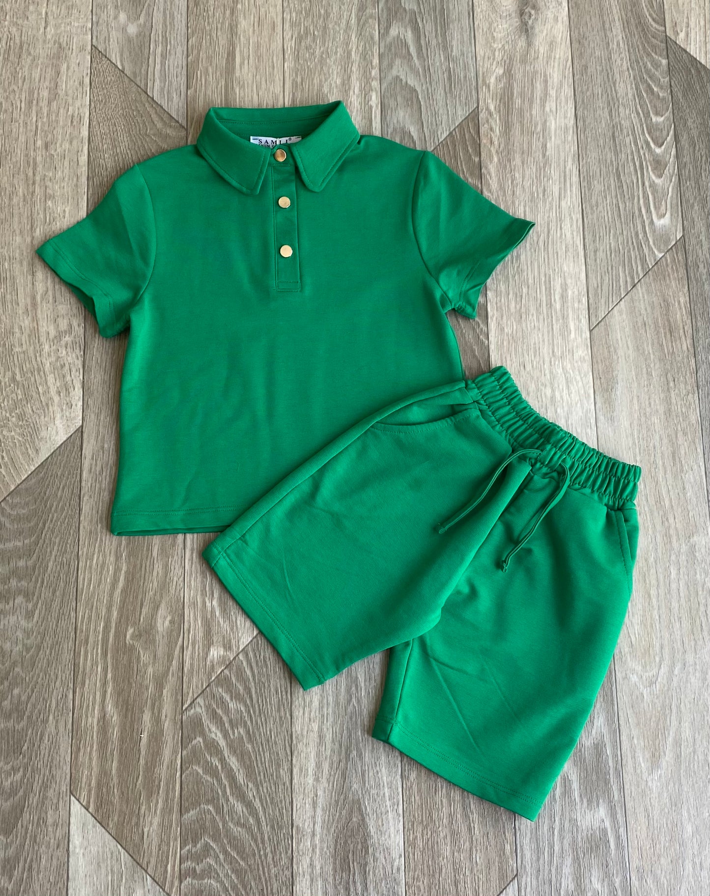 boys Two-Piece Shorts Set