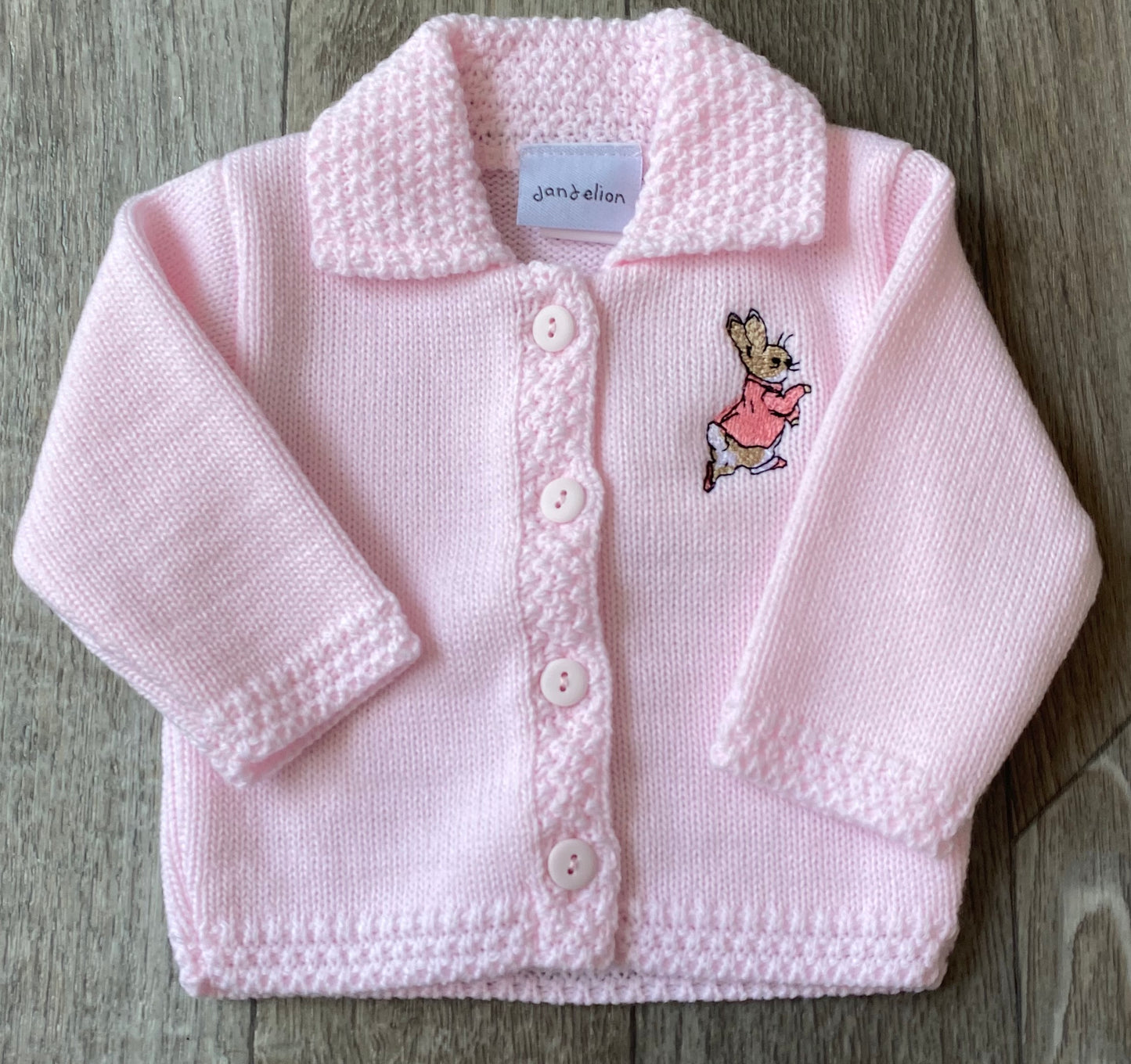 Pink Peter Rabbit Cardigan