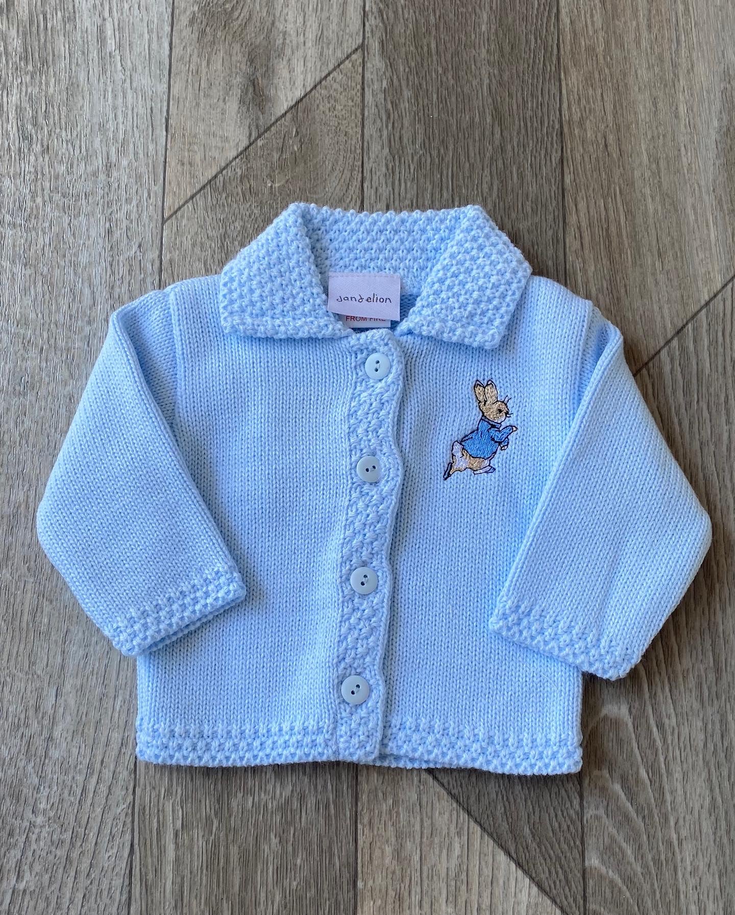 Baby boys cardigan - peter rabbit
