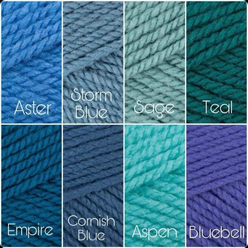 different colours