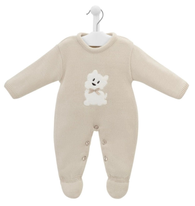 Scotty Dog Knitted Onesie