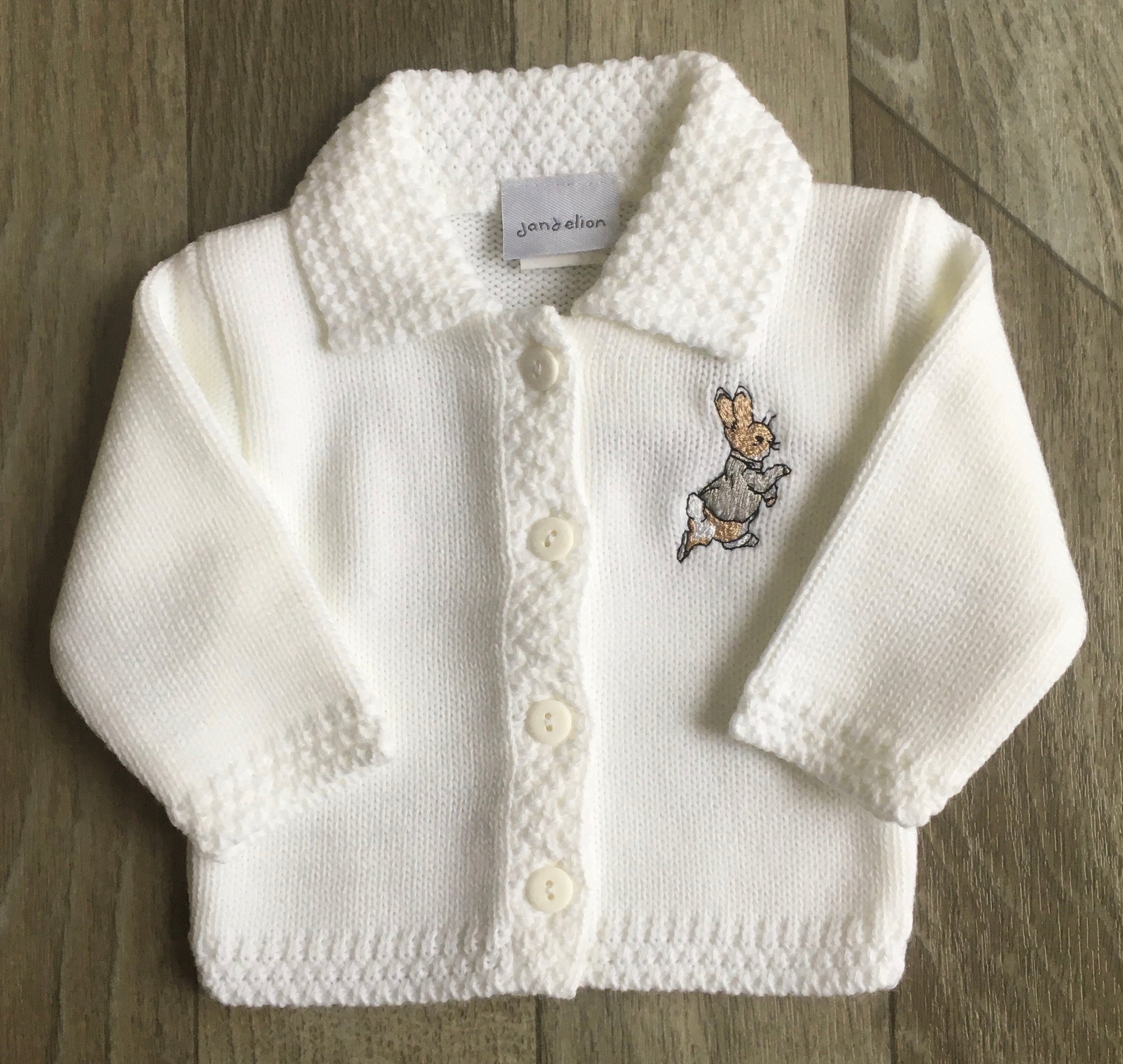 Peter Rabbit Embroidered Cardigan