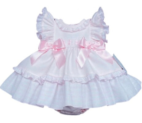 Pink Ball Dress with Pants