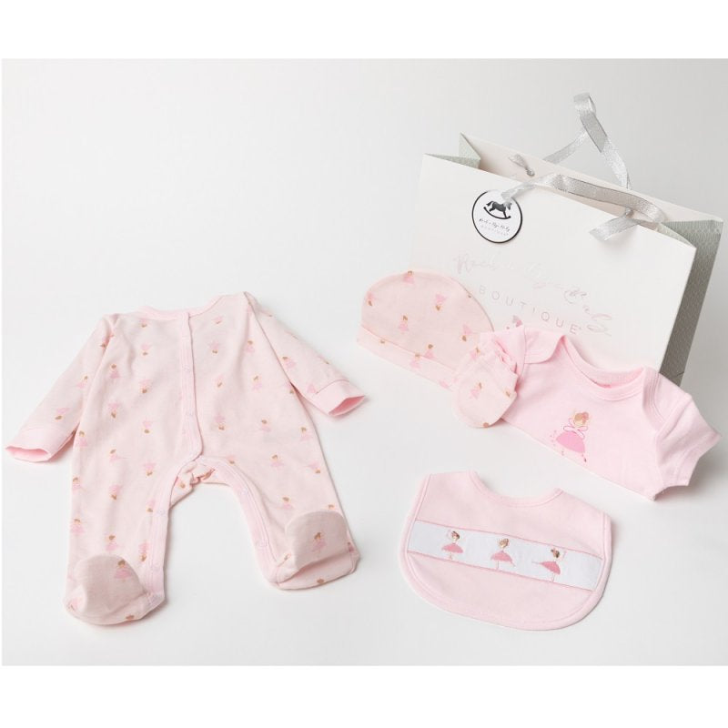 Fairy Ballerina Gift Set For Baby Girl - 6 Piece