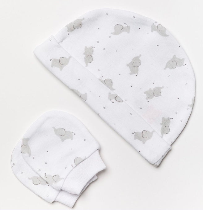 Unisex Gift Set - Elephant 6 Piece New baby / Baby Shower Gift Set