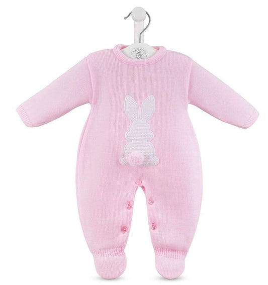 Pink Bobtail Bunny Onesie