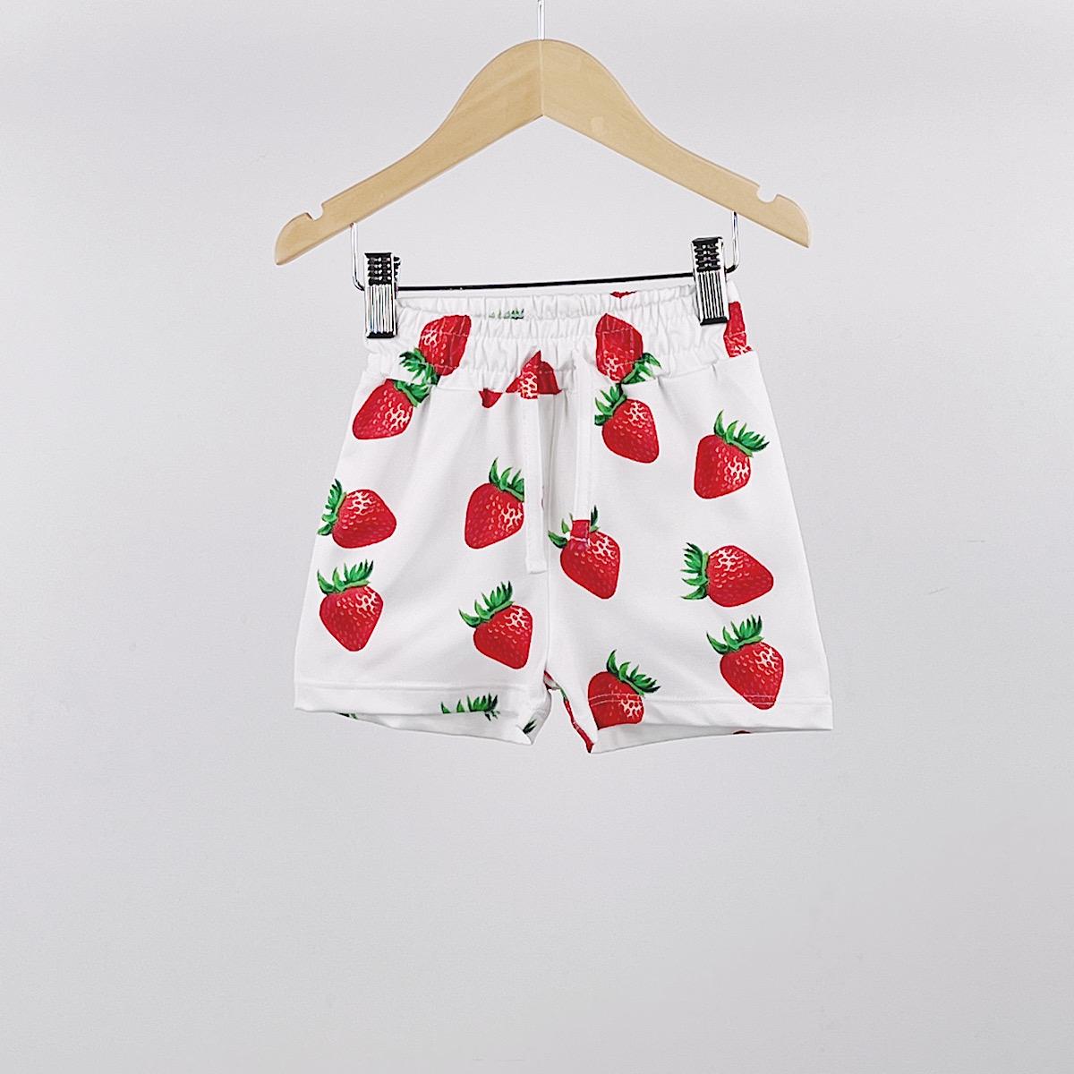 Strawberry Print Swimming Shorts