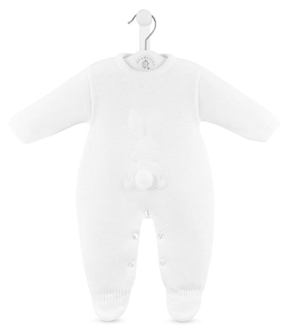 Bobtail Bunny Knitted Onesie