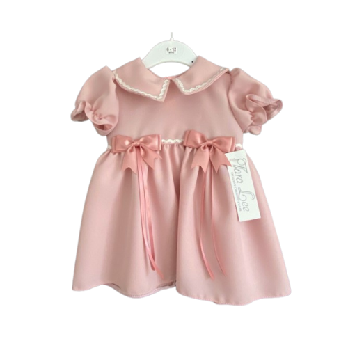 Pink Double Bow Dress